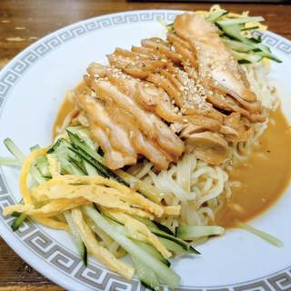 冷しそば　鶏ごま味