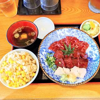 くじら刺身（上）定食