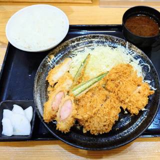 ヒレミックスかつ定食