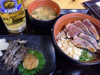 カツオのタタキ丼