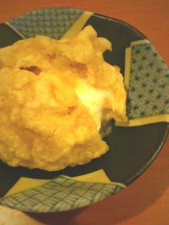 アイスクリームの天ぷら