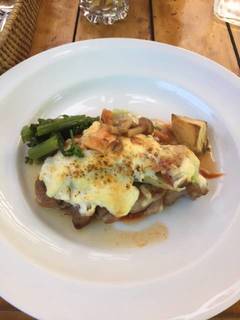 豚ロースと春野菜のグラタン風