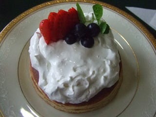レアチーズホットケーキ