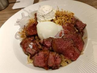 ステーキライス