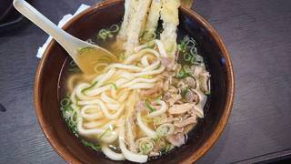 かしわごぼう天うどん