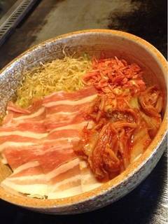 豚キムチもんじゃ