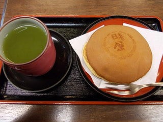 中どら＆煎茶セット