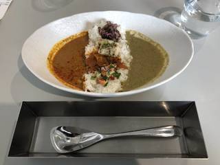 ハレ銀座カレー　ハーフ＆ハーフ