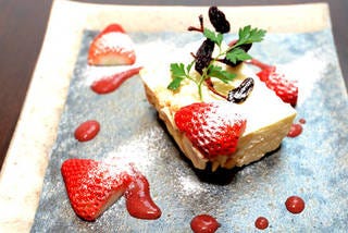 スペシャルメニューのデザート