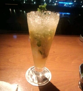 柚子のフレーバーモヒート