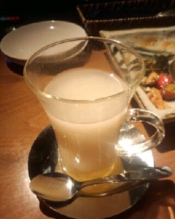 ホット柚子マッコリ