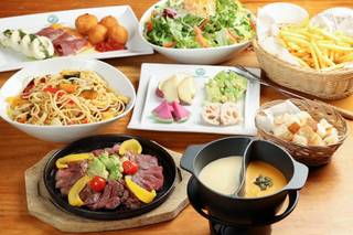 全7種選べるチーズフォンデュの大満足コース