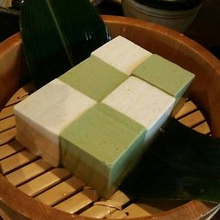 手桶冷やし豆腐