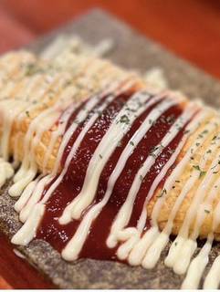 明太チーズオムレツ