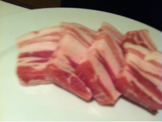 燻製サムギョプサル