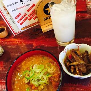 豚モツのぶっかけ丼