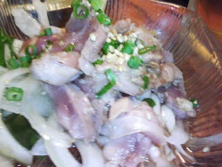 地鶏のタタキ