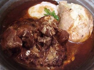 ビーフシチューハンバーグ