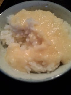 とろろごはん