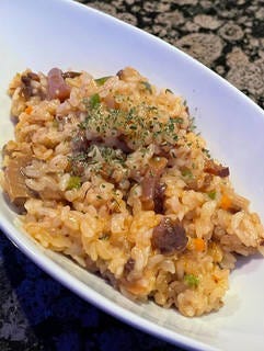 きのこのリゾット