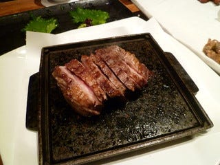 イベリコ豚のステーキ