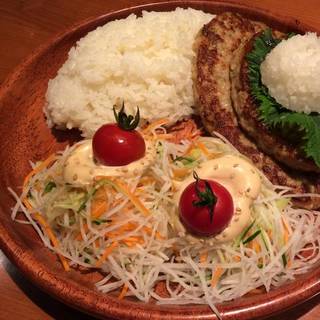 おやこバーグディッシュ（おろしそ）