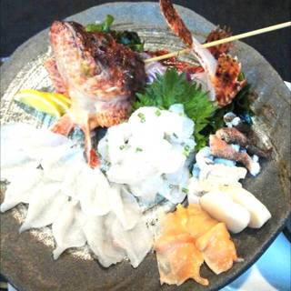 刺身の盛り合わせ