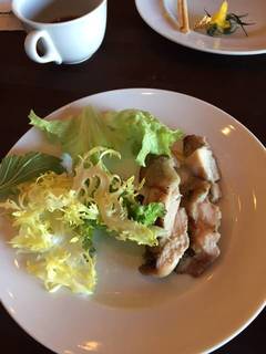 若鶏のグリル レモンバターソース