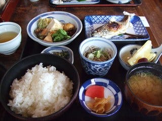 岩魚塩焼き定食