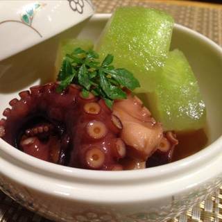 タコと冬瓜炊き合わせ