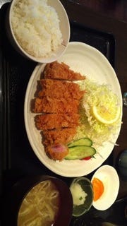 ロースカツ定食