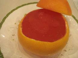 グレープフルーツゼリー