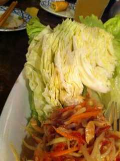 パパイヤサラダ