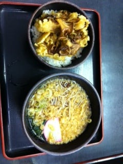 舞茸天丼のセット