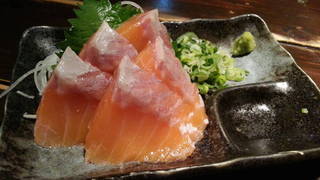 とろサーモンのお刺身