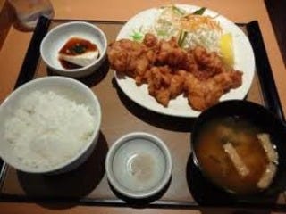 から揚げ定食