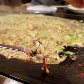 もんじゃ焼き めんたいこ・チーズ・もち