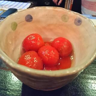 ミニトマトの甘酢漬け