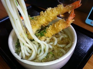 天ぷらうどん