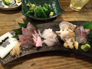 本日のお刺身盛り合わせ