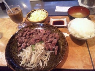 パンドラステーキ定食