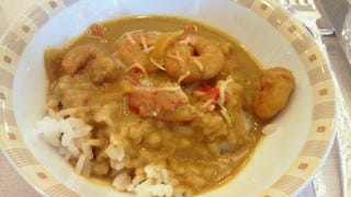 ココナッツエビカレー