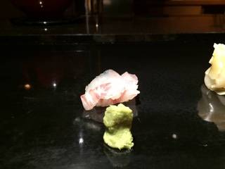 ヒラメのお造り