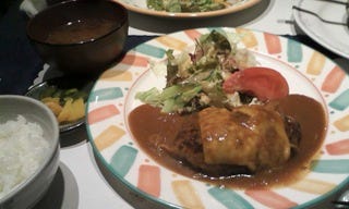 チーズハンバーグ