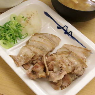 豚バラ焼肉定食