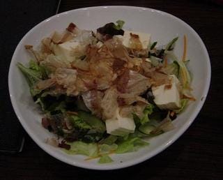 豆腐と海藻のサラダ