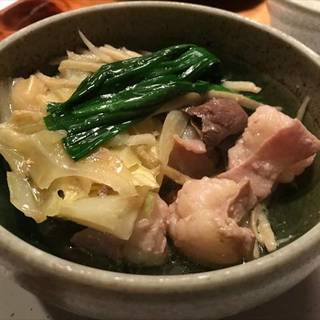 ◎５周年感謝特別メニュー　和牛もつ鍋（醤油・味噌）食べ放題・飲み放題付コース（小鉢・デザート付）