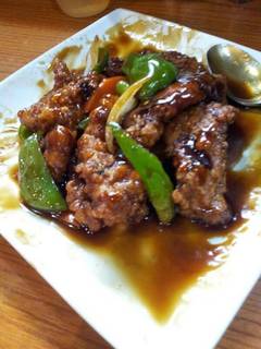 めじなの黒酢あんかけ