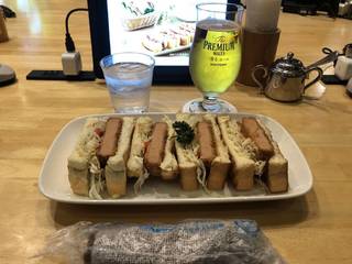 ｓｏｙハムカツホットサンド