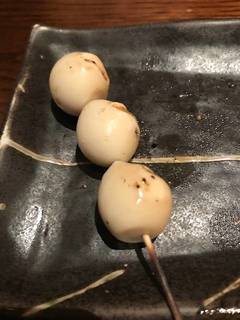 うずらの串焼き